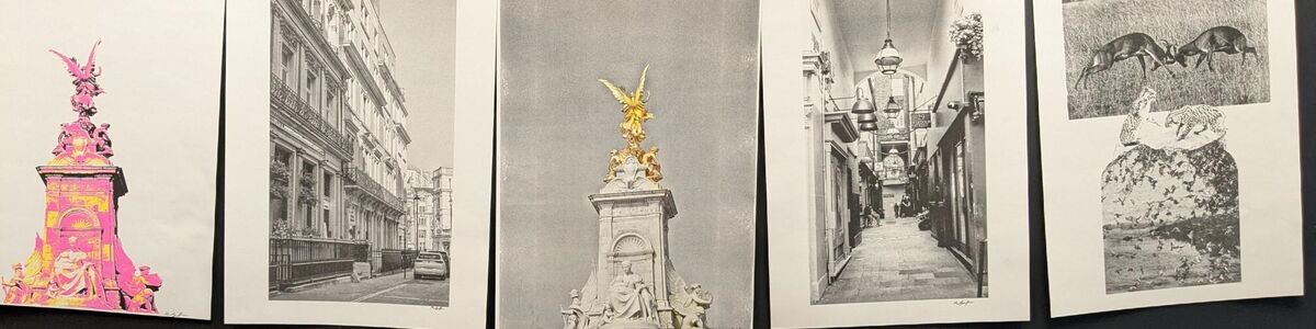 Arbeider fra ulike workshops i Verkstedet for unge kunstnere i 2025.