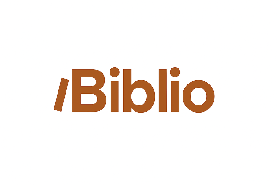 Logo for bok-appen Biblio