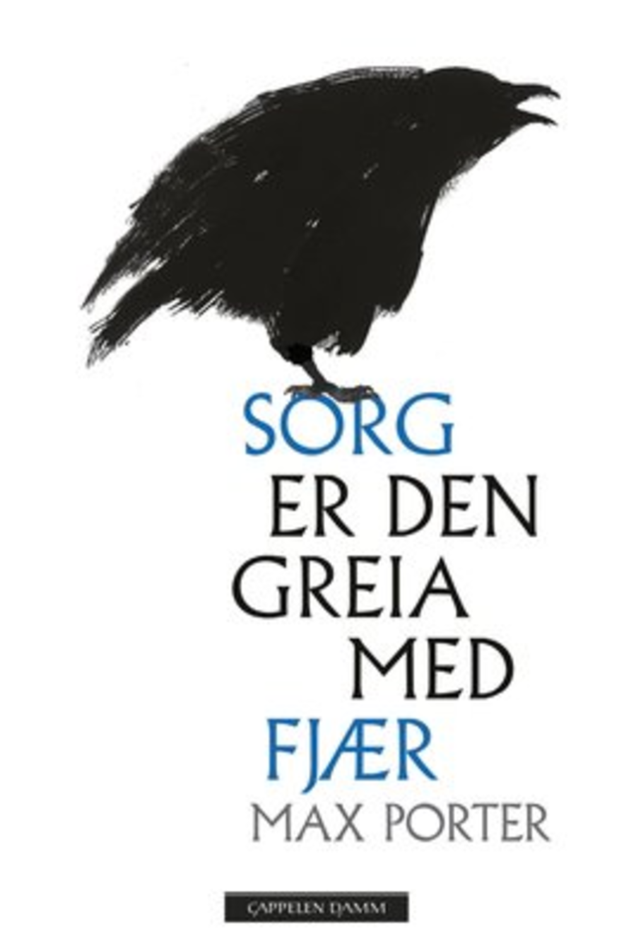 Sorg er den greia med fjær av Max Porter er boken som skal leses på årets første lesesirkel på hovedbiblioteket.