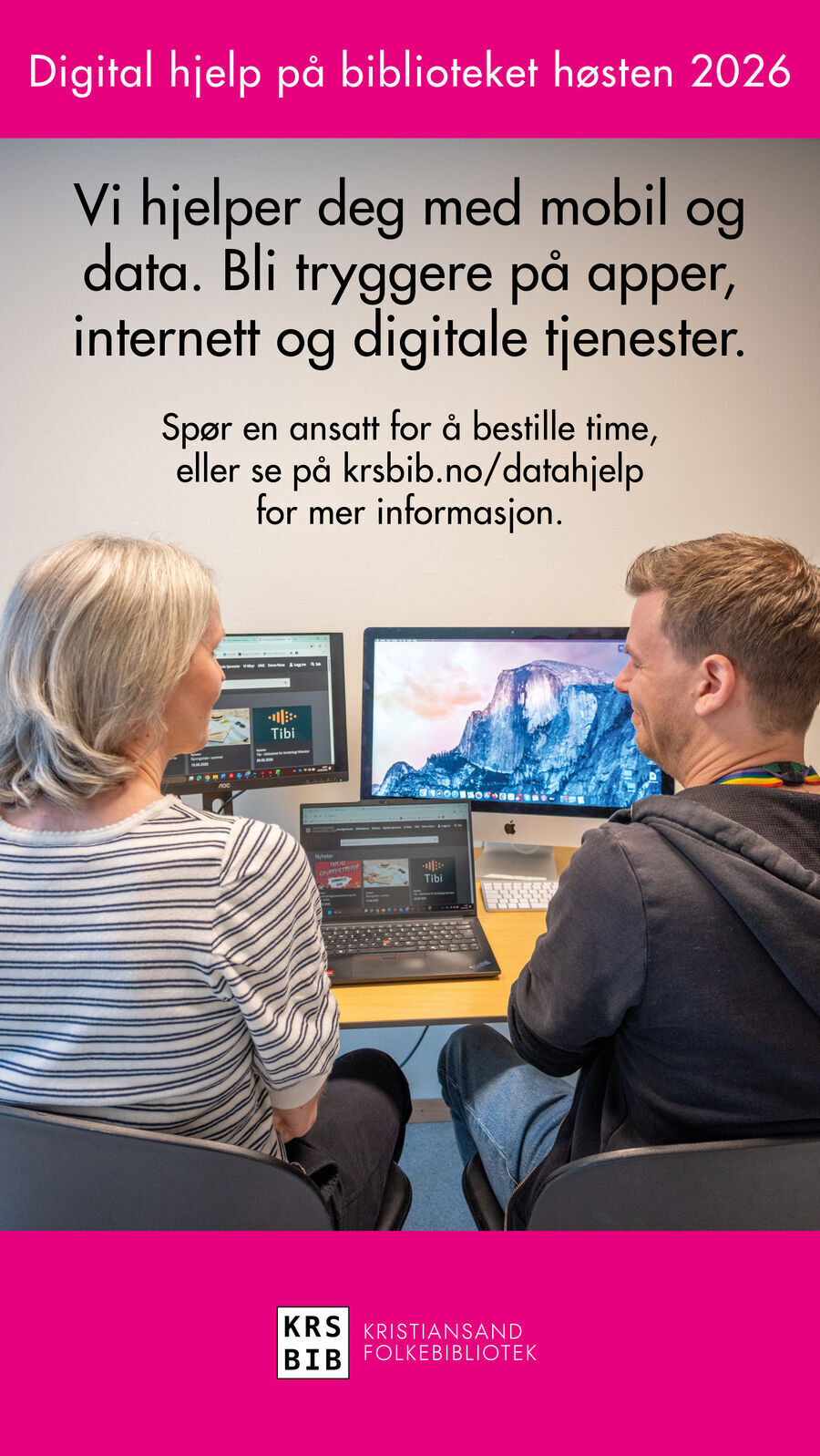 Plakat om dataveiledning