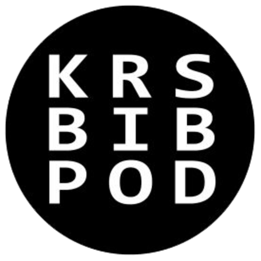 Kristiansand folkebibliotek Podcast logo