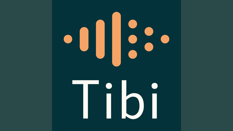 logo til Tibi som lager bøker for personer med nedsatt leseevne